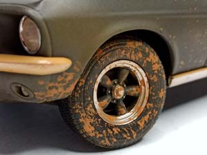 FORD MUSTANG 1967 GREENLIGHT 1:18 — фото 3
