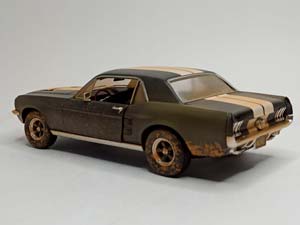 FORD MUSTANG 1967 GREENLIGHT 1:18 — фото 4