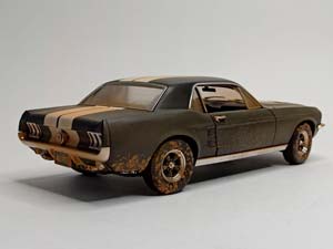 FORD MUSTANG 1967 GREENLIGHT 1:18 — фото 9