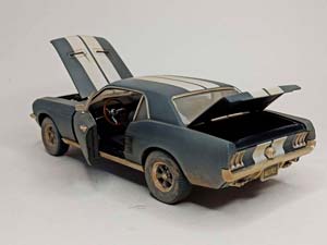 FORD MUSTANG 1967 GREENLIGHT 1:18 — фото 2