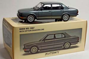 BMW E28 M5 DARK GREY 1987 AUTOART 1:18 (ОЧЕНЬ РЕДКАЯ МОДЕЛЬ!) — фото 10