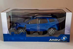 DACIA DUSTER MK2 СИНИЙ 2018 SOLIDO 1:18 — фото 10
