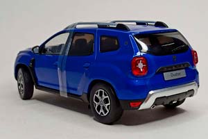 DACIA DUSTER MK2 СИНИЙ 2018 SOLIDO 1:18 — фото 4