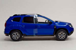 DACIA DUSTER MK2 СИНИЙ 2018 SOLIDO 1:18 — фото 7