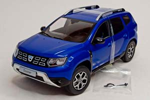 DACIA DUSTER MK2 СИНИЙ 2018 SOLIDO 1:18 — фото 2