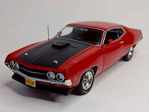 FORD TORINO COBRA 1970 AUTOWORLD 1:18 — фото 9