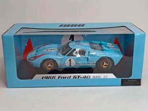 FORD GT 40 MK II #1 WINNER LE MAN'S 1966 1:18 — фото 10