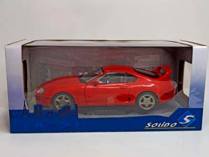 TOYOTA SUPRA MK4 1993 RED 1:18 SOLIDO — фото 10