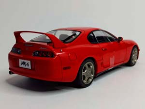 TOYOTA SUPRA MK4 1993 RED 1:18 SOLIDO — фото 4
