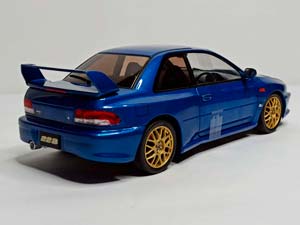 SUBARU IMPREZA 22B STI 1998 SOLIDO 1:18 — фото 5