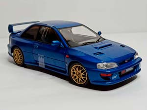 SUBARU IMPREZA 22B STI 1998 SOLIDO 1:18 — фото 7