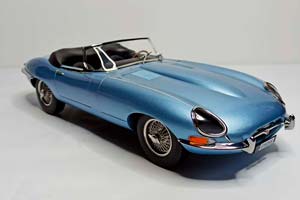 JAGUAR E-TYPE CABRIO 1962 NOREV 1:12 — фото 7