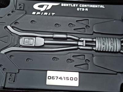 BENTLEY CONTINENTAL GTR-3 GT SPIRIT 1:18 LIMITED — фото 9
