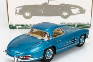 MERCEDES-BENZ 300 SL ROADSTER (W198) - 1958 1:18 — фото 10