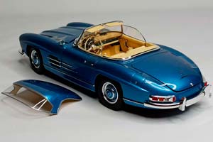 MERCEDES-BENZ 300 SL ROADSTER (W198) - 1958 1:18 — фото 9