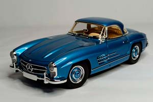 MERCEDES-BENZ 300 SL ROADSTER (W198) - 1958 1:18 — фото 2