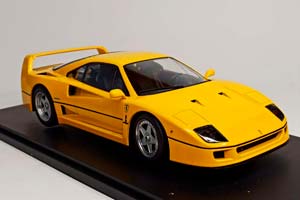 FERRARI F40 YELLOW 1987 KK SCALE 1:18 — фото 6