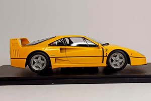 FERRARI F40 YELLOW 1987 KK SCALE 1:18 — фото 7
