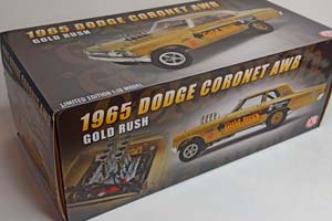 DODGE CORONET AWB GOLD RUSH 1965 ACME 1:18 — фото 10