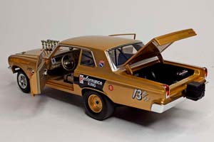 DODGE CORONET AWB GOLD RUSH 1965 ACME 1:18 — фото 3