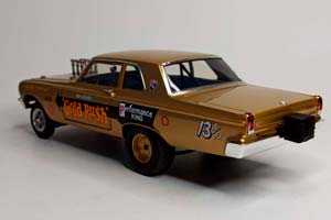 DODGE CORONET AWB GOLD RUSH 1965 ACME 1:18 — фото 5