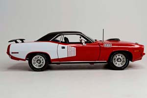 PLYMOUTH HEMI BARRACUDA 1971 ACME/GMP 1:18 — фото 7