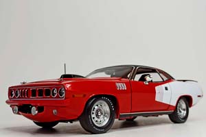 PLYMOUTH HEMI BARRACUDA 1971 ACME/GMP 1:18 — фото 8
