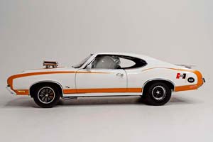 OLDSMOBILE 442 HURST DRAG OUTLAW 1972 ACME 1:18 — фото 7