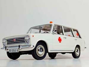 SEAT 124 (2102) AMBULANCE 1:18 — фото 9
