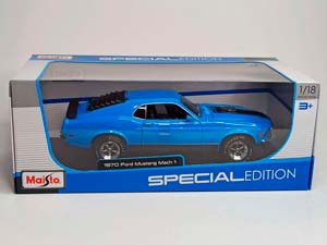 FORD MUSTANG MACH 1-1970 MAISTO 1:18 — фото 10