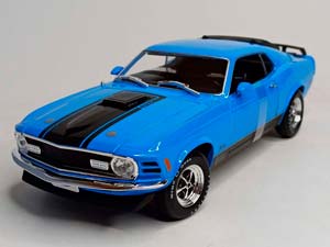 FORD MUSTANG MACH 1-1970 MAISTO 1:18 — фото 7