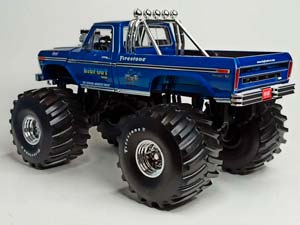 FORD F-150 MONSTER TRUCK 1974, 66 TIRES 1:18 — фото 5