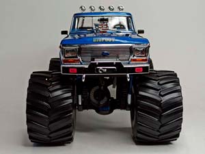FORD F-150 MONSTER TRUCK 1974, 66 TIRES 1:18 — фото 7
