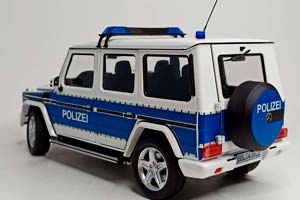 MERCEDES G CLASS W463 2015 POLICE 1:18 I-SCALE — фото 4
