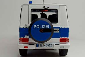 MERCEDES G CLASS W463 2015 POLICE 1:18 I-SCALE — фото 5