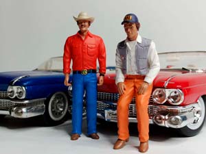 ФИГУРКА "SMOKEY AND THE BANDIT LOOK-A-LIKE" 1:18 — фото 8