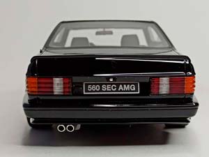 MERCEDES 560 SEC AMG C126 (W126) BLACK 1:18 OTTO — фото 4