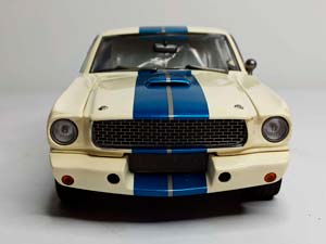 SHELBY GT350R MUSTANG STREET FIGHTER 1967 1:18 — фото 8