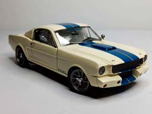 SHELBY GT350R MUSTANG STREET FIGHTER 1967 1:18 — фото 2