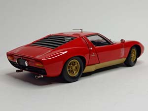 LAMBORGHINI MIURA S RED 1:18 KYOSHO — фото 5