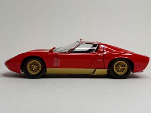 LAMBORGHINI MIURA S RED 1:18 KYOSHO — фото 6