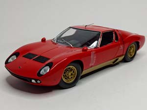 LAMBORGHINI MIURA S RED 1:18 KYOSHO — фото 1