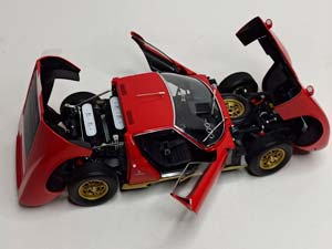 LAMBORGHINI MIURA S RED 1:18 KYOSHO — фото 2