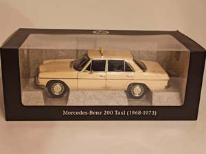 MERCEDES 200 TAXI 1968 W114/115 NOREV 1:18 — фото 10