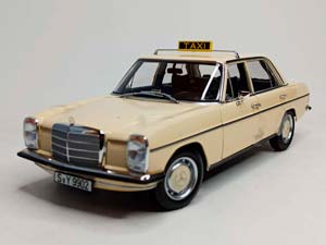 MERCEDES 200 TAXI 1968 W114/115 NOREV 1:18 — фото 3