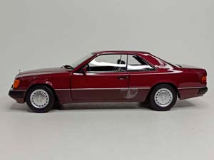 MERCEDES 300 CE-24 COUPE C124 W124 NOREV 1:18 — фото 3