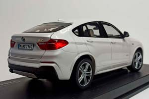 BMW X4 (F26) MINERAL WHITE 1:18 — фото 7