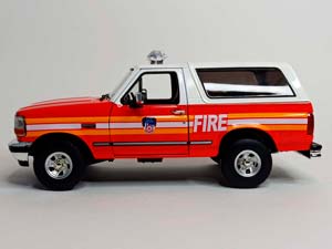 FORD BRONCO NEW YORK FIRE DEPARTMENT 1:18 — фото 4