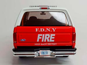 FORD BRONCO NEW YORK FIRE DEPARTMENT 1:18 — фото 6