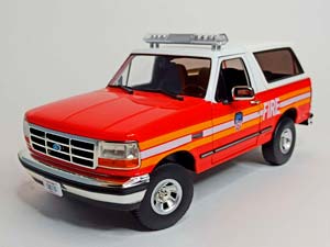 FORD BRONCO NEW YORK FIRE DEPARTMENT 1:18
